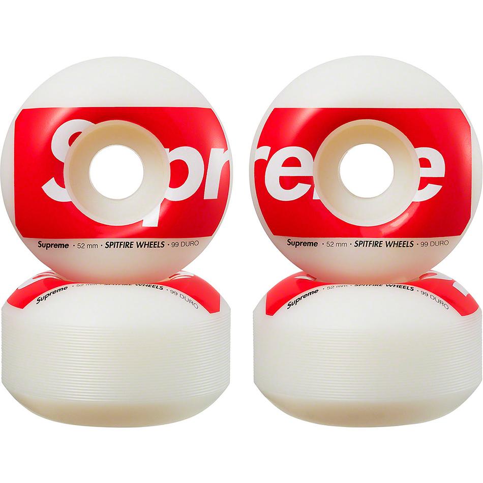 Accesorios Supreme Spitfire® Shop Wheels (Set of 4) Skateboard Blancas | CO415DN