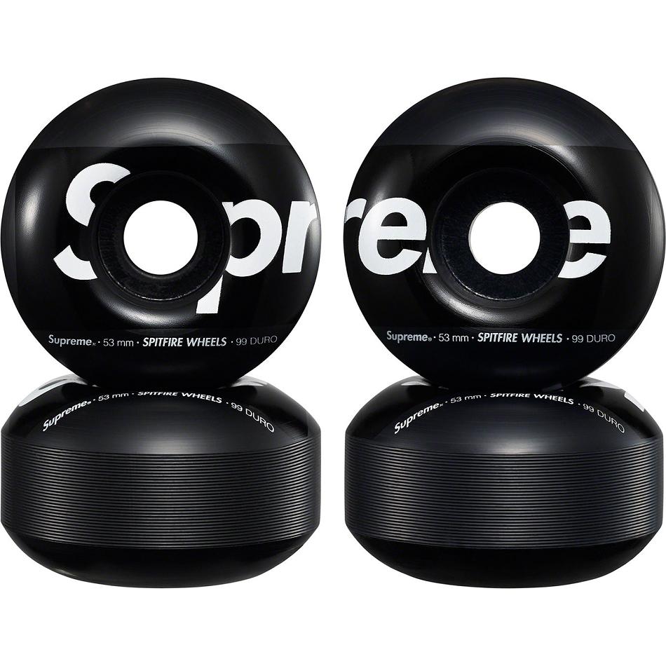 Accesorios Supreme Spitfire® Shop Wheels (Set of 4) Skateboard Negras | CO416FM