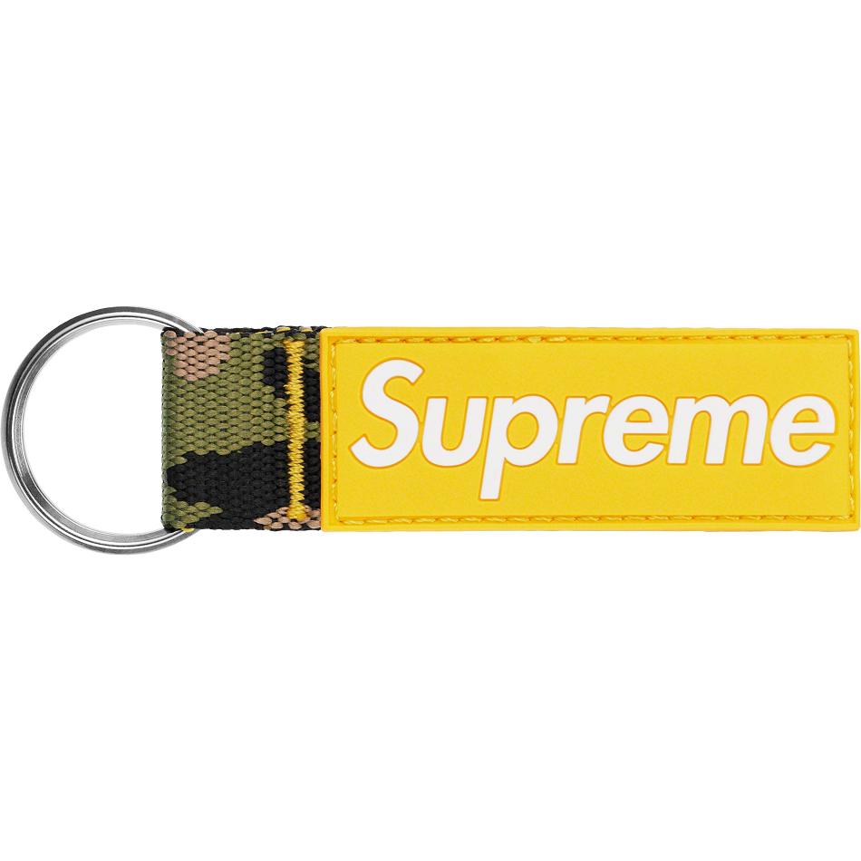 Accesorios Supreme Webbing Keychain Amarillo | CO410IS