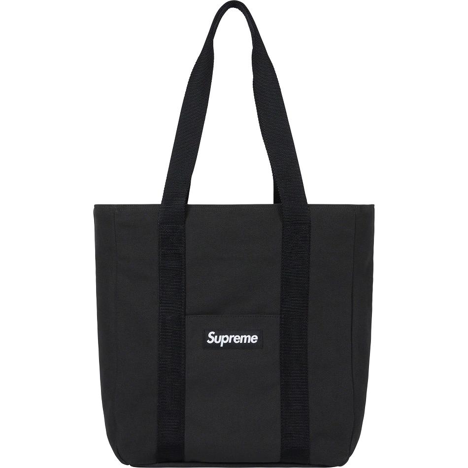 Bolsas Supreme Lona Tote Negras | CO424CE