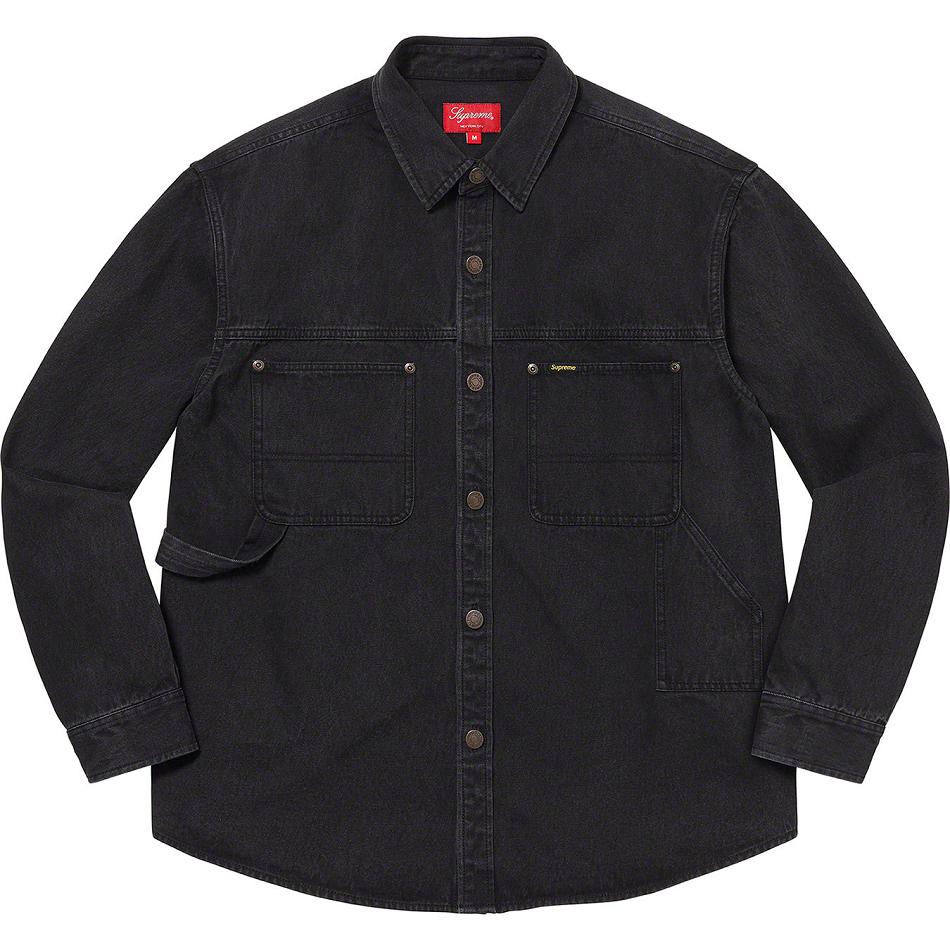 Camisas Supreme Denim Painter Negras | CO201UT