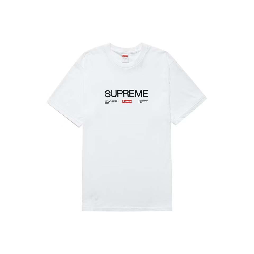 Camiseta Supreme Est. 1994 Logo Blancas | CO391GL