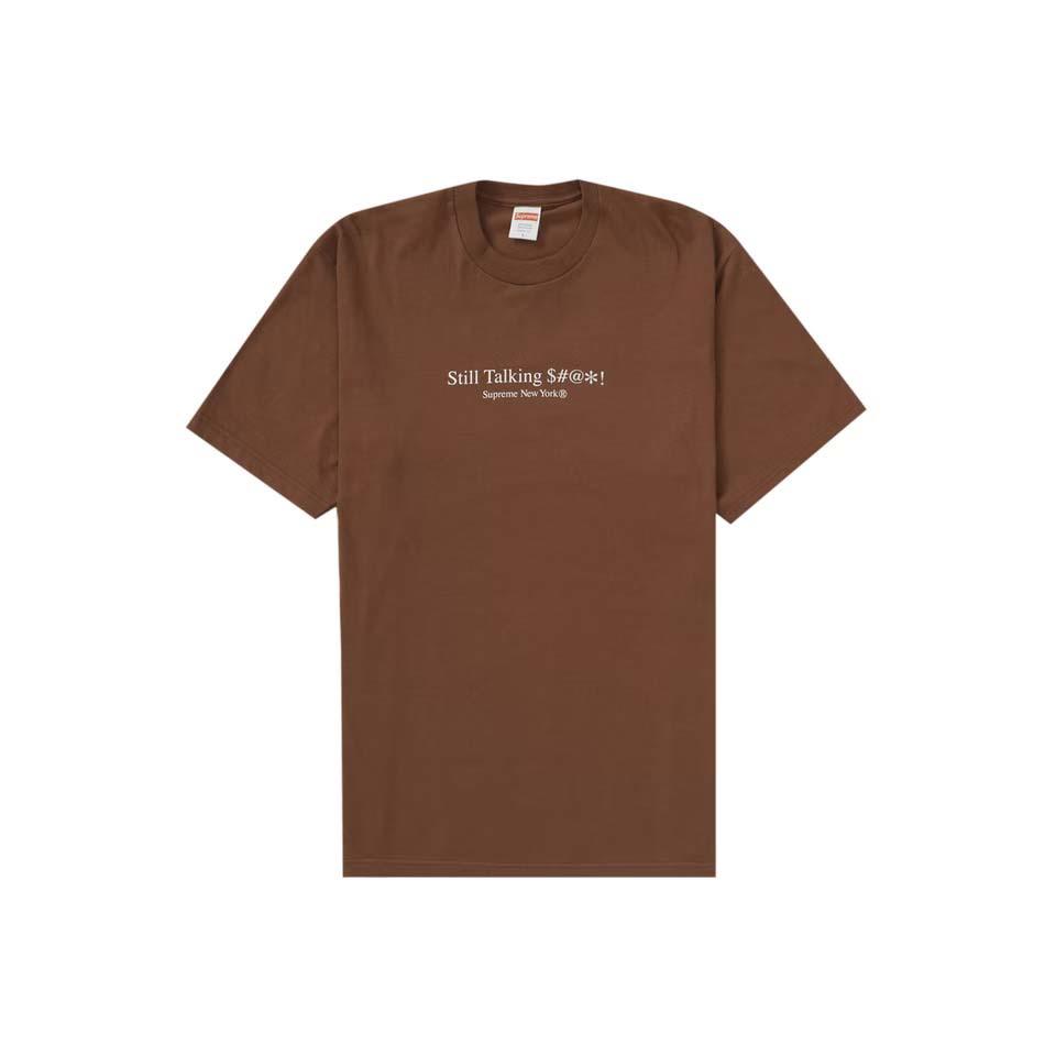 Camiseta Supreme Still Talking Marrones | CO396ZG