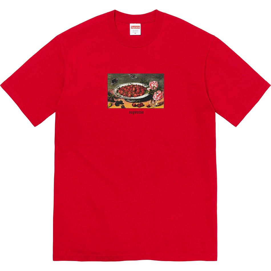 Camiseta Supreme Strawberries Tee Rojas | CO339GL