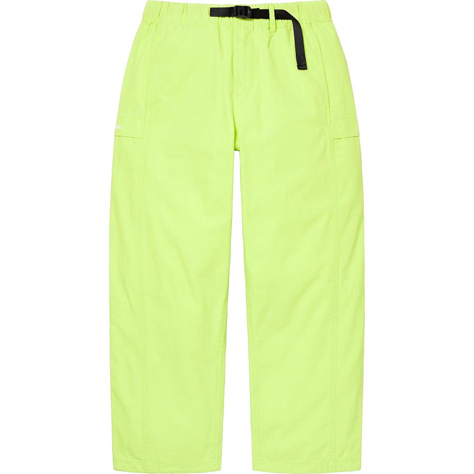 Pantalones Supreme Belted Trail Pant Verde | CO175UT