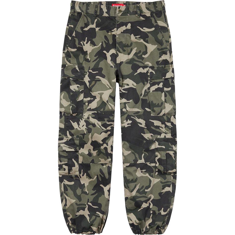 Pantalones Supreme Cargo Pant Verde Camuflaje | CO196WY