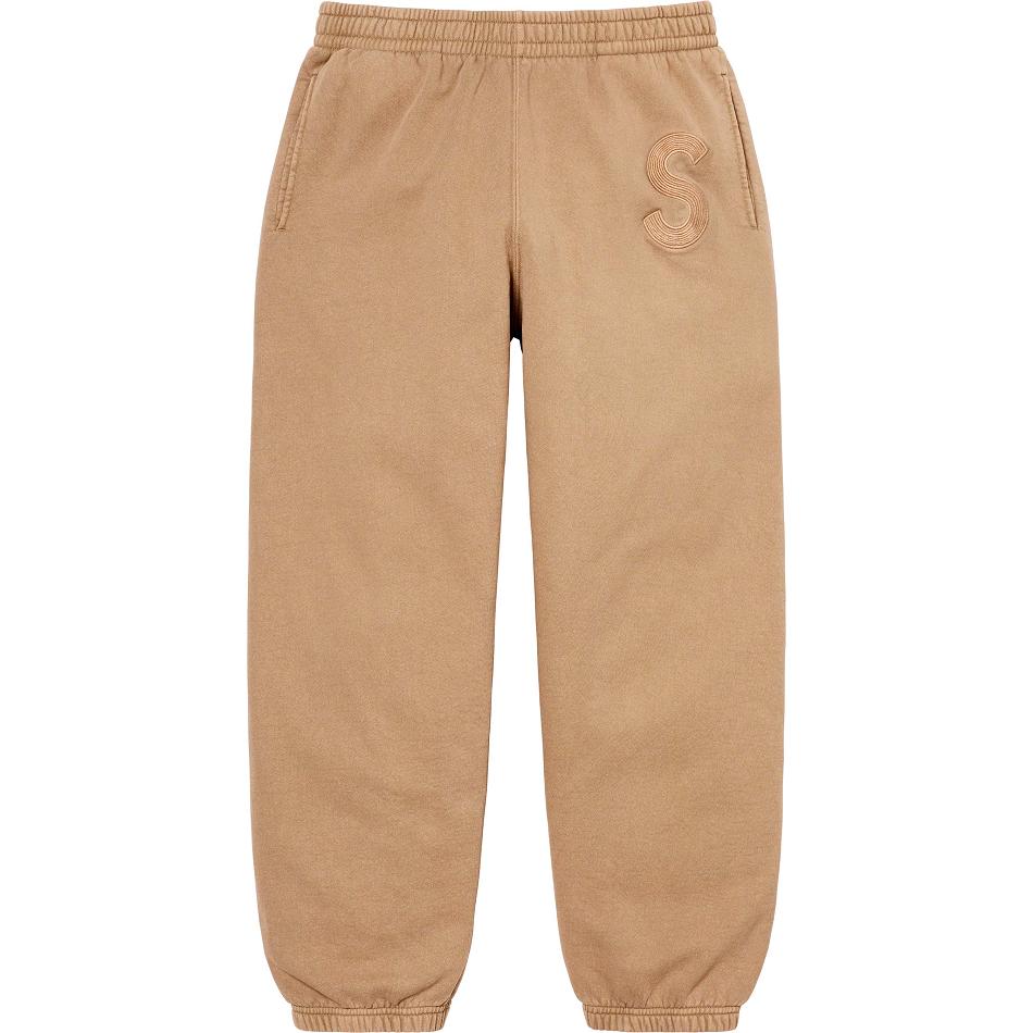 Pantalones Supreme Overdyed S Logo Sweatpant Marrones | CO186KI