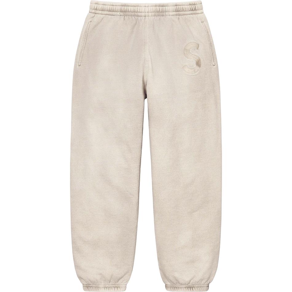 Pantalones Supreme Overdyed S Logo Sweatpant Beige | CO189XF