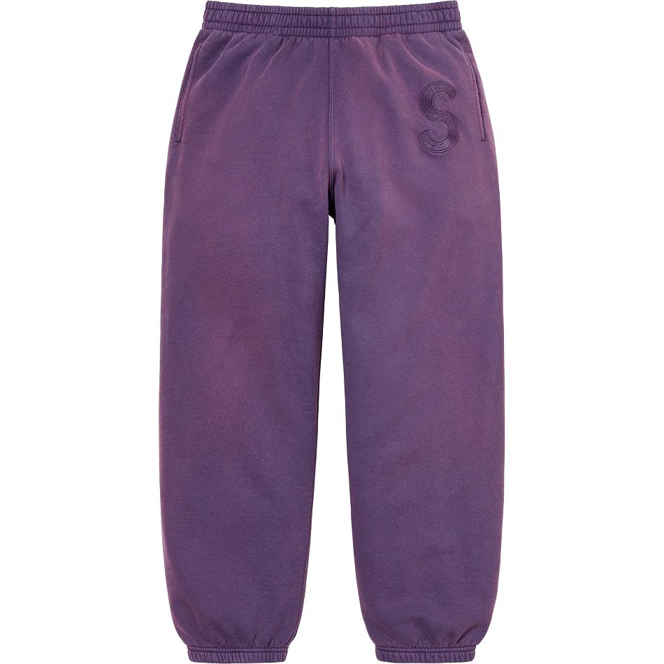 Pantalones Supreme Overdyed S Logo Sweatpant Moradas | CO190CE