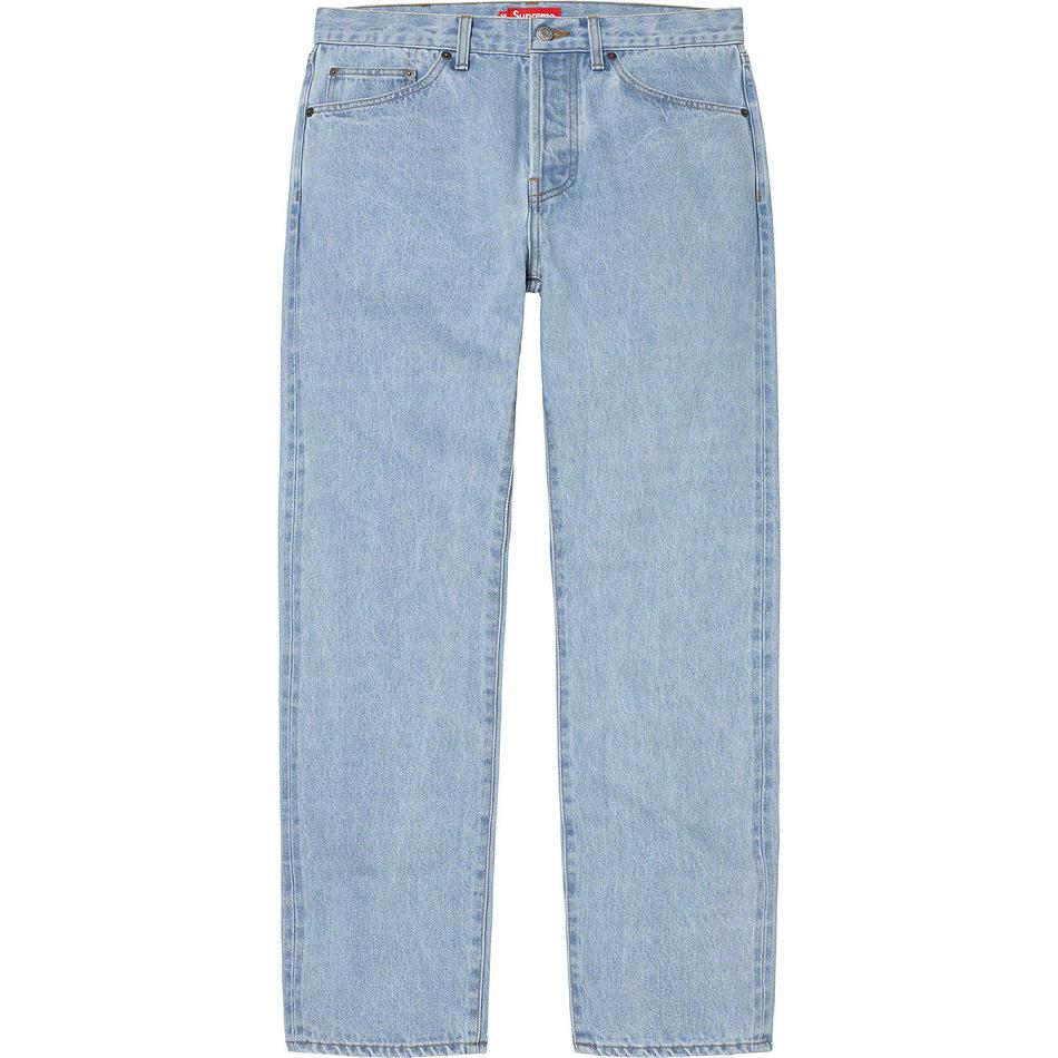 Pantalones Supreme Stone Washed Slim Jean Azules | CO156FM