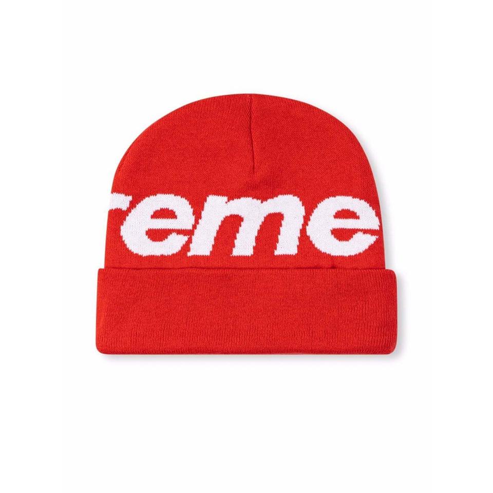 Sombreros Supreme Big Logo Beanie Rojas | CO478BC