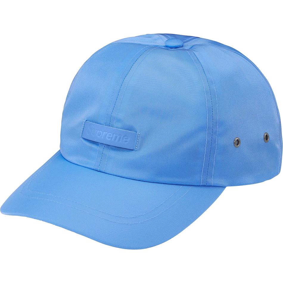 Sombreros Supreme Cuero Patch 6-Panel Azules | CO471JJ