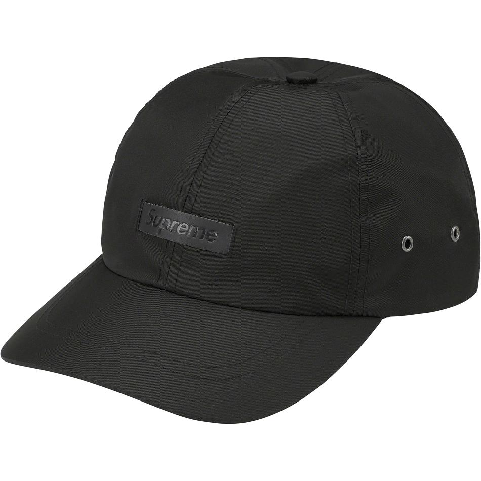 Sombreros Supreme Cuero Patch 6-Panel Negras | CO470HK