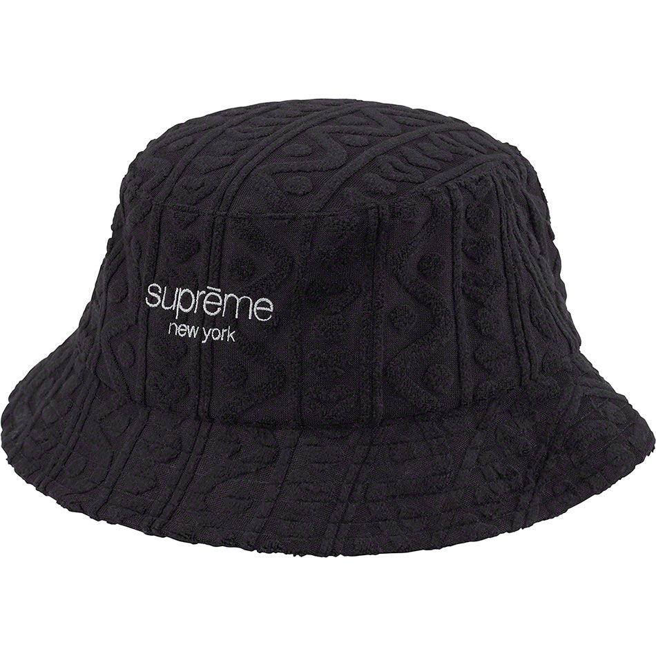 Sombreros Supreme Terry Pattern Crusher Negras | CO450CE