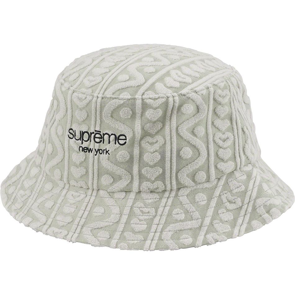 Sombreros Supreme Terry Pattern Crusher Gris | CO451VD