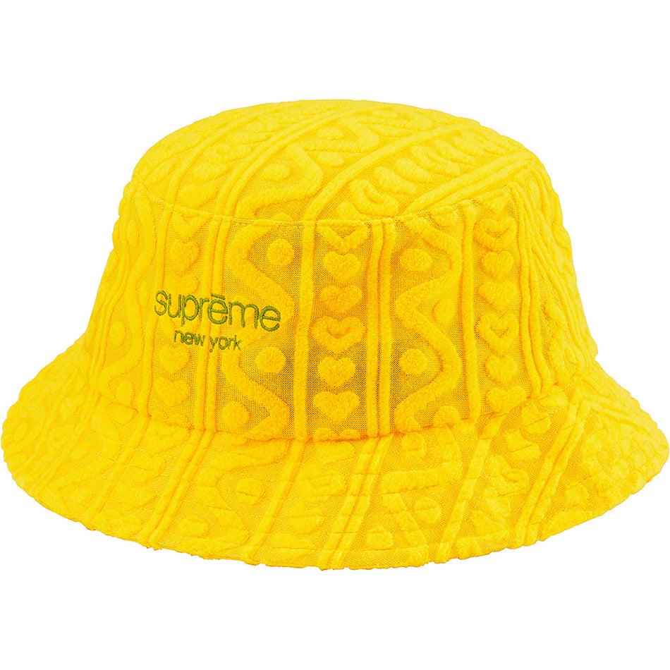 Sombreros Supreme Terry Pattern Crusher Amarillo | CO452BC