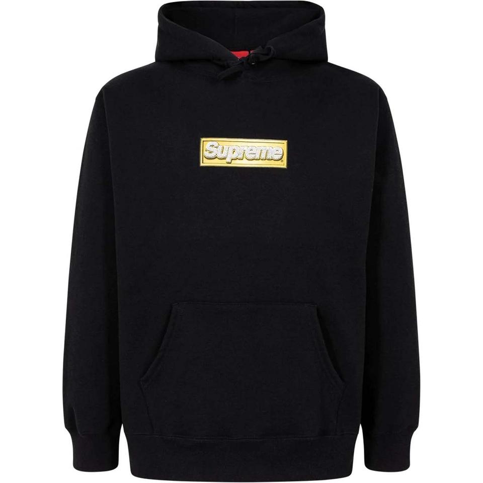 Sudadera Con Capucha Supreme Bling Box Logo Negras | CO102SO