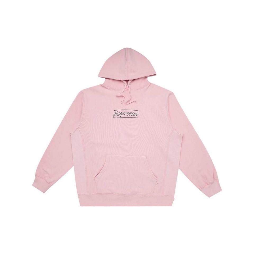 Sudadera Con Capucha Supreme Kaws Chalk Real Rosas | CO114BC