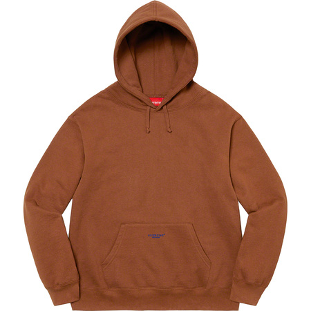 Sudadera Con Capucha Supreme Micro Logo Marrones | CO120RW