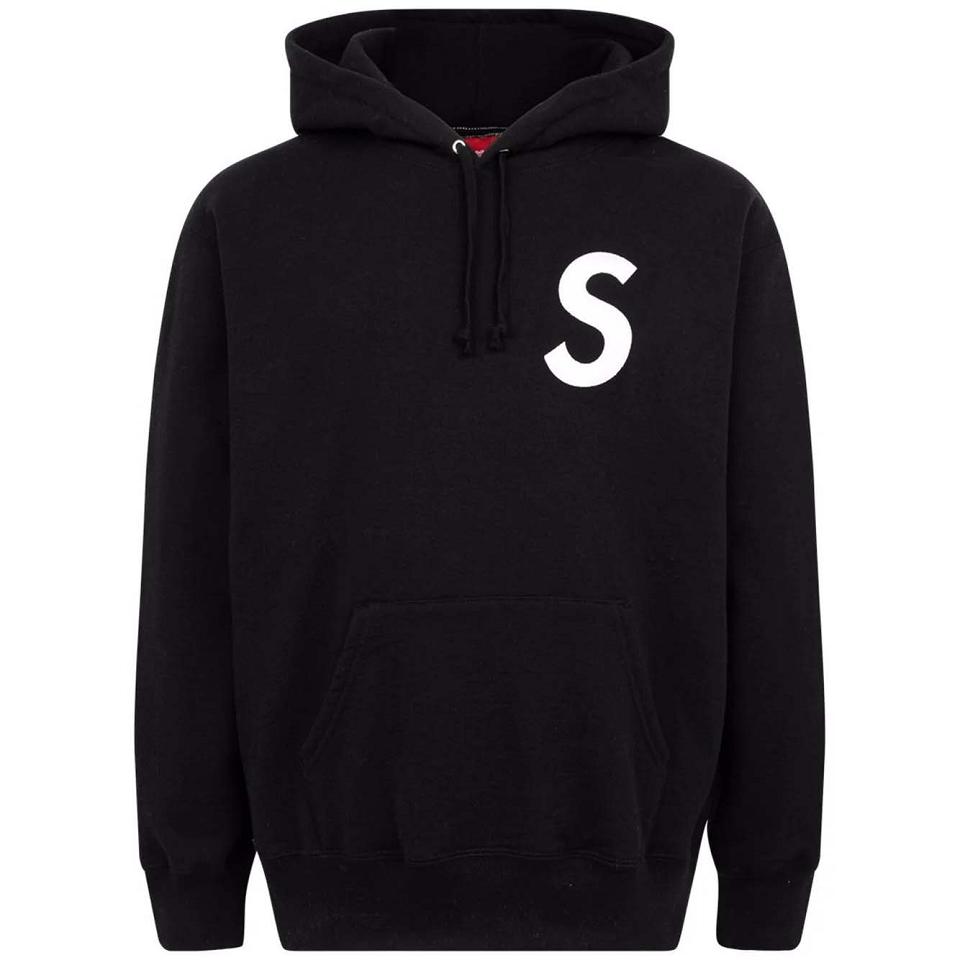 Sudadera Con Capucha Supreme S Logo Split Negras | CO122YU