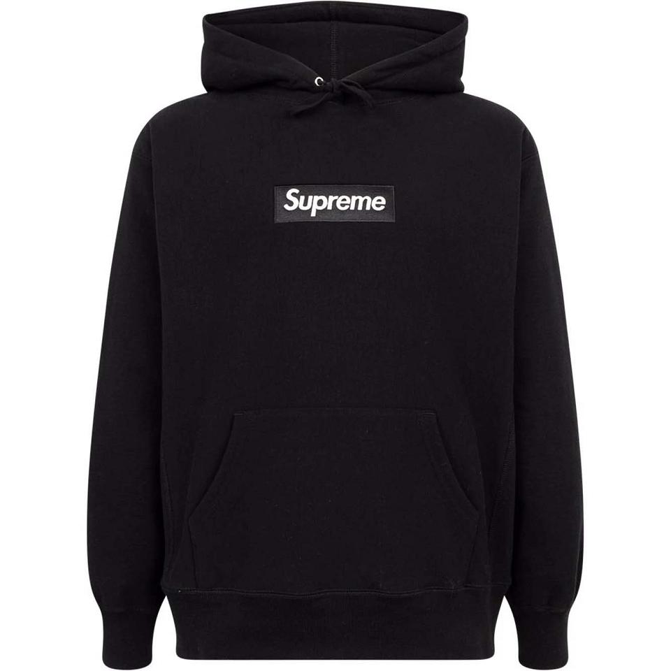 Sudadera Con Capucha Supreme White Logo Negras | CO130FM