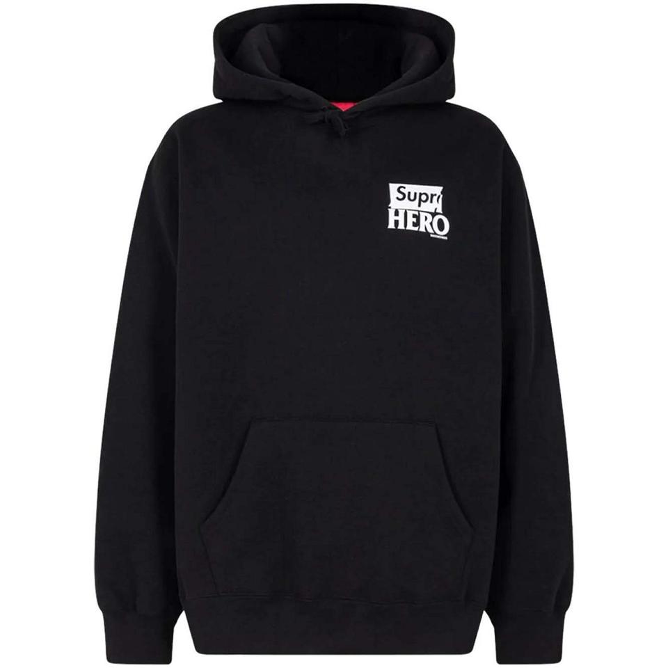 Sudadera Con Capucha Supreme X Antihero Negras | CO132HK