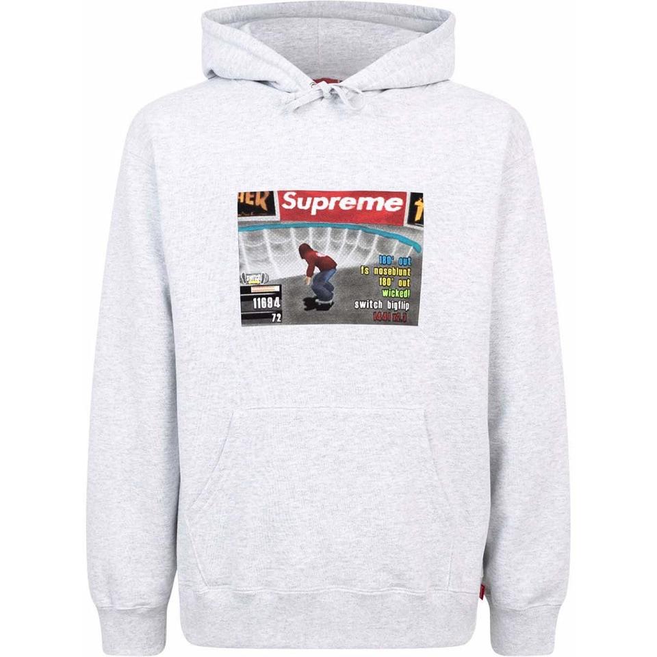 Sudadera Con Capucha Supreme X Thrasher Logo Print “FW21” Gris | CO136ZG