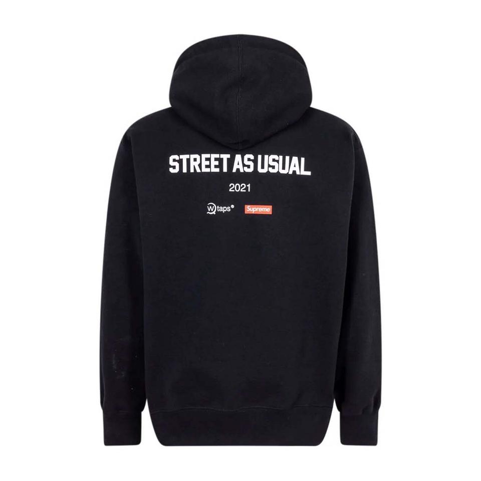 Sudadera Con Capucha Supreme X WTAPS Sic’em! Negras | CO137XF