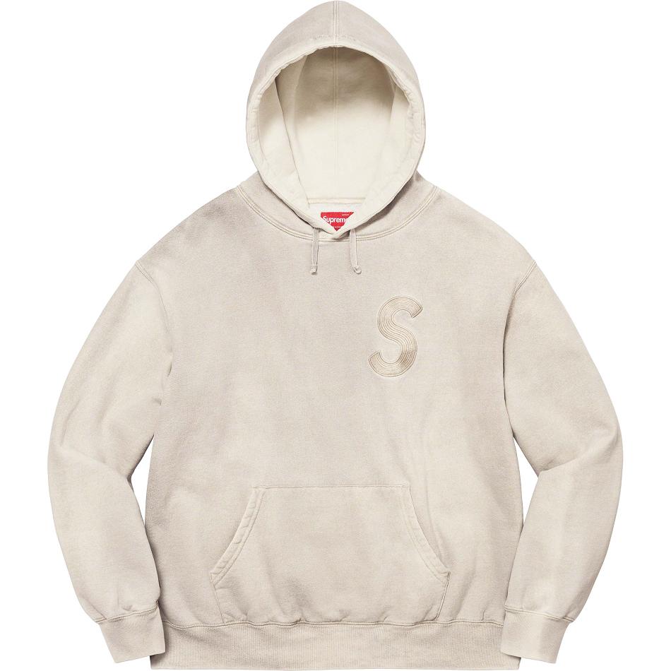 Sudaderas Supreme Overdyed S Logo Encapuchado Blancas | CO312FM