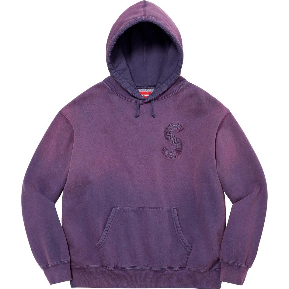 Sudaderas Supreme Overdyed S Logo Encapuchado Moradas | CO315JJ