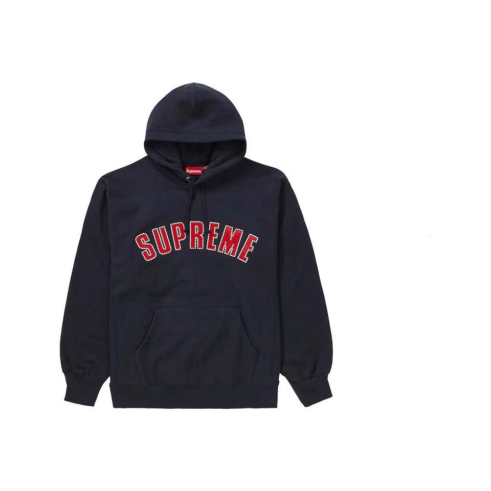 Sudaderas Supreme Pearl Logo Encapuchado Negras | CO330YU