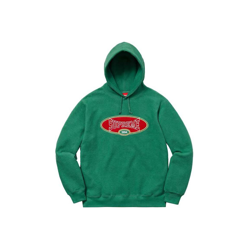 Sudaderas Supreme Reverse Fleece Encapuchado Verde | CO331UT