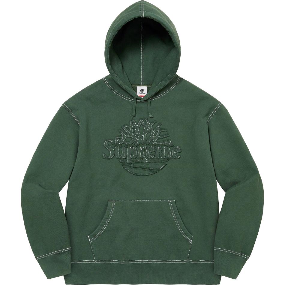 Sudaderas Supreme Timberland® Encapuchado Verde | CO288HK