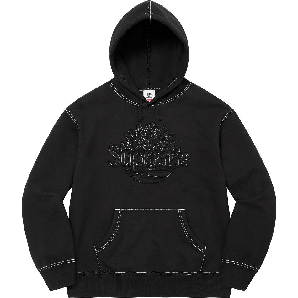 Sudaderas Supreme Timberland® Encapuchado Negras | CO290KI