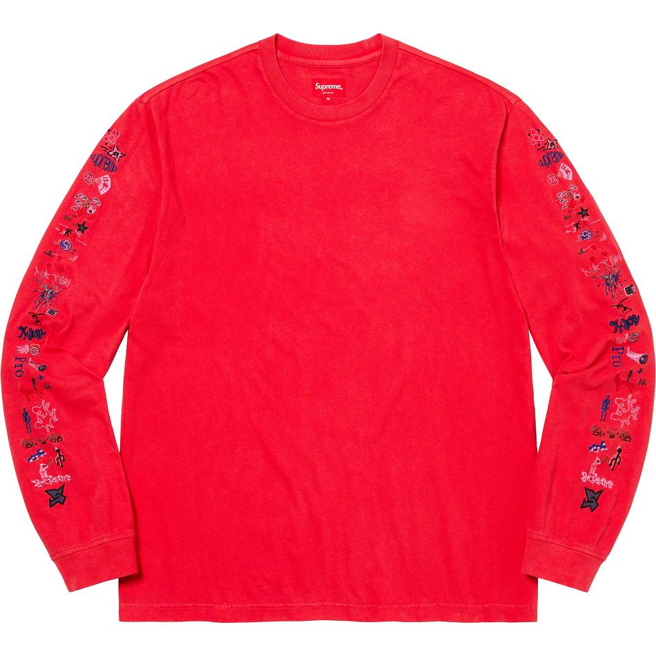 Suéteres Supreme AOI Icons L/S Top Rojas | CO277TV