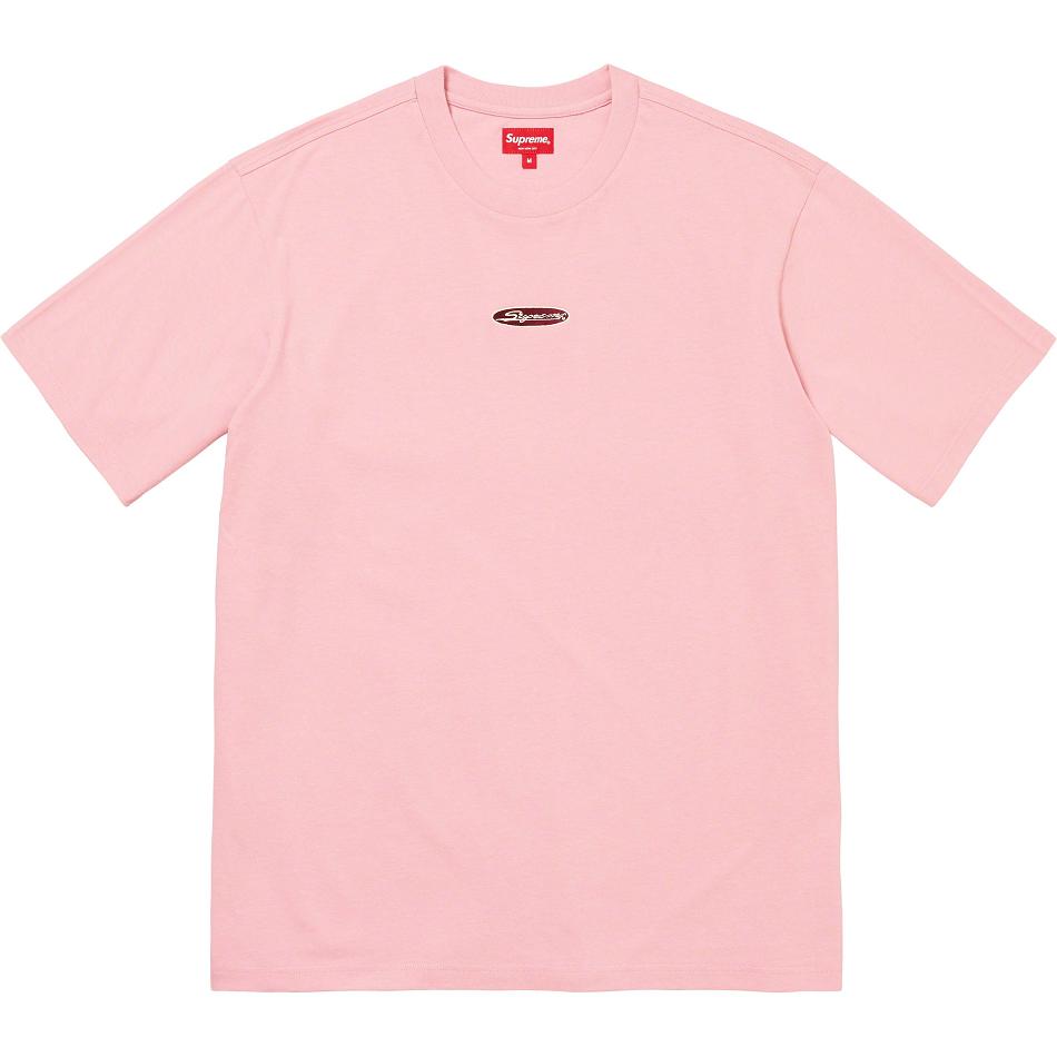 Suéteres Supreme Oval Logo S/S Top Rosas | CO256PQ