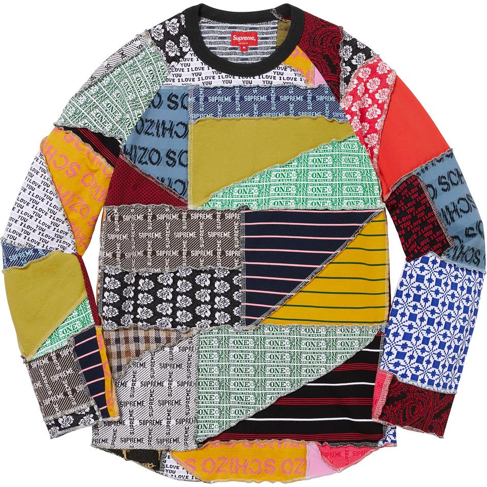 Suéteres Supreme Patchwork Jacquard L/S Top Multicolor | CO267XF