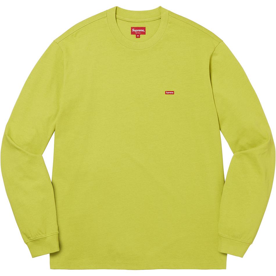 Suéteres Supreme Small Box L/S Tee Verde | CO245NB