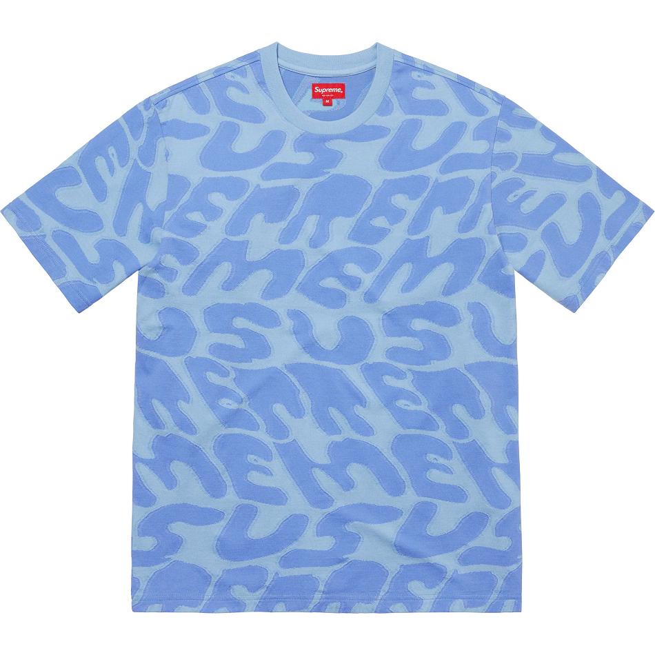 Suéteres Supreme Stacked Intarsia S/S Top Azules | CO281OR