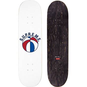 Accesorios Supreme League Skateboard Blancas | CO420KI