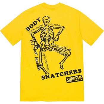 Camiseta Supreme Body Snatchers Tee Amarillo | CO348BC