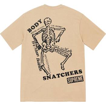 Camiseta Supreme Body Snatchers Tee Marrones | CO349NB