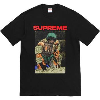 Camiseta Supreme Ronin Tee Negras | CO352WY