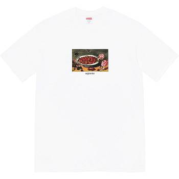 Camiseta Supreme Strawberries Tee Blancas | CO341JJ