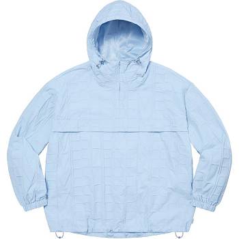 Chaquetas Supreme Repeat Stitch Anorak Azules | CO150IS