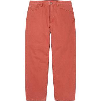 Pantalones Supreme Baggy Jean Naranjas | CO165VD