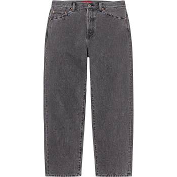 Pantalones Supreme Baggy Jean Negras | CO166BC