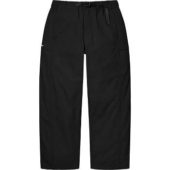 Pantalones Supreme Belted Trail Pant Negras | CO176IS