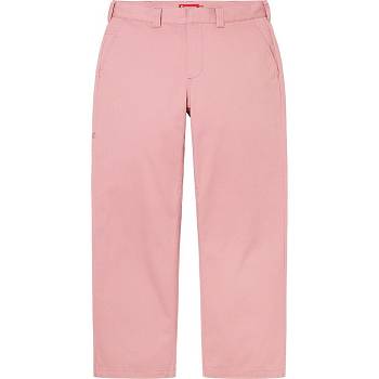 Pantalones Supreme Trabajo Pant Rosas | CO168MA