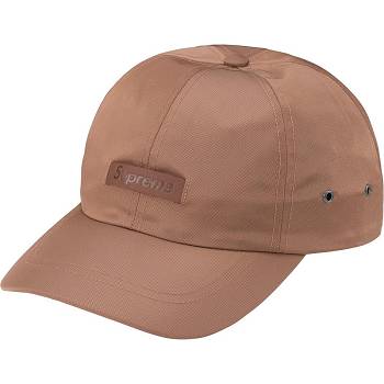 Sombreros Supreme Cuero Patch 6-Panel Marrones | CO469GL